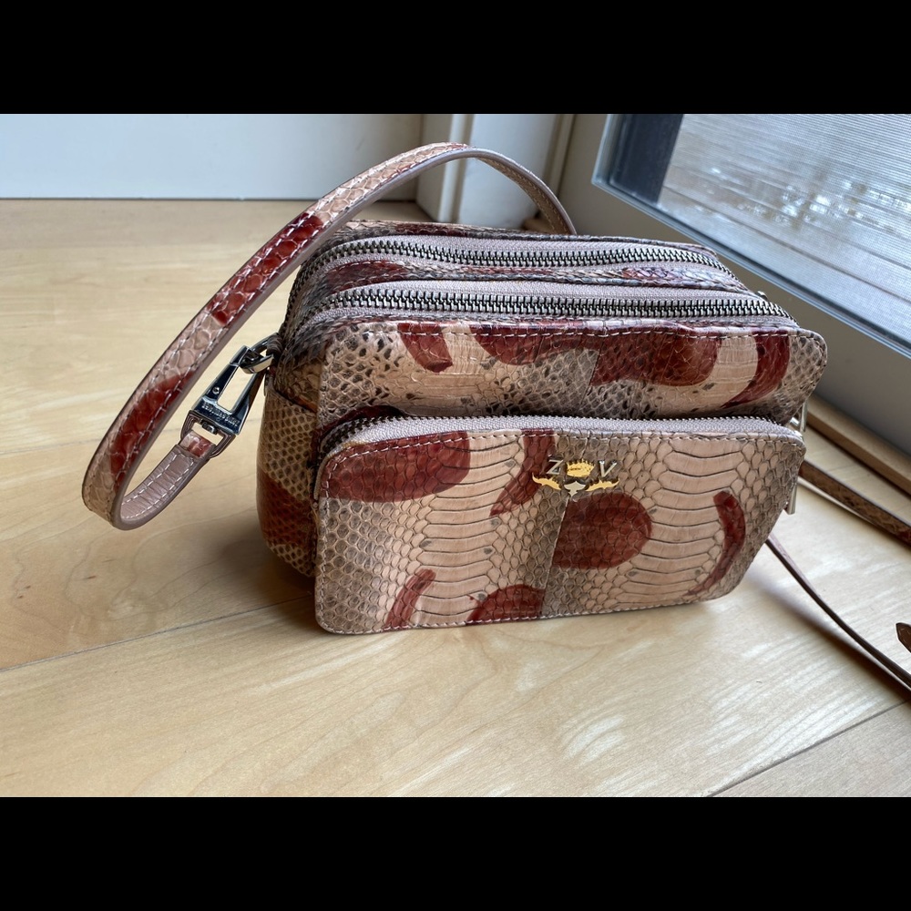 Zadie & Voltaire Python Camera Bag - image 4